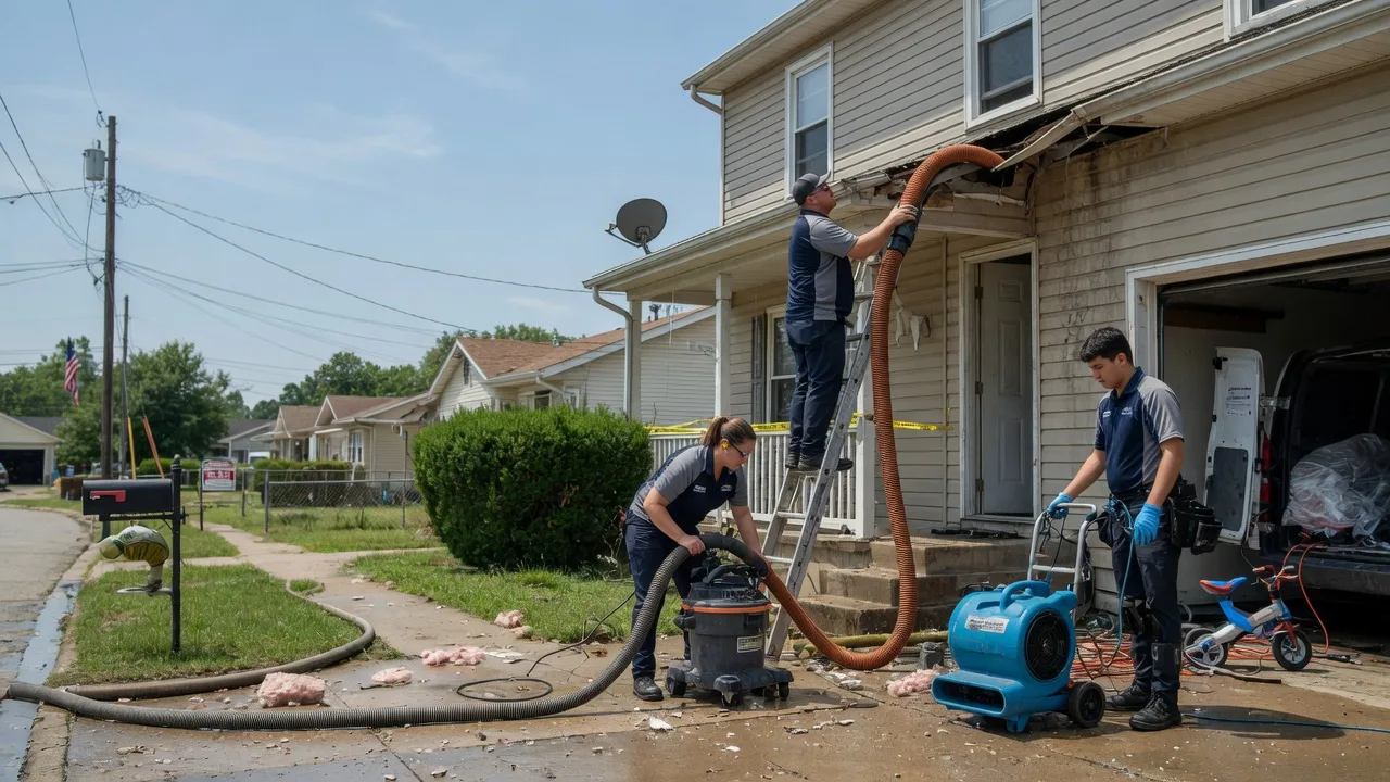 Water Damage Restoration in Grimes, IA near me